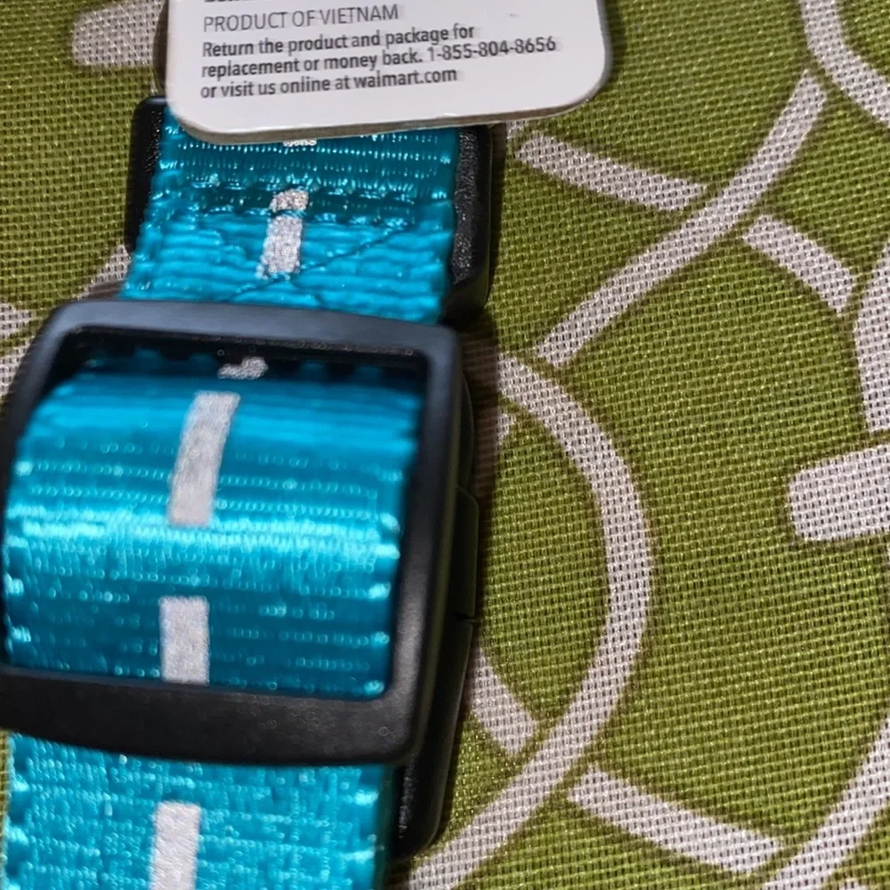 NWT Vibrant Life Blue Dog Collar Size Large